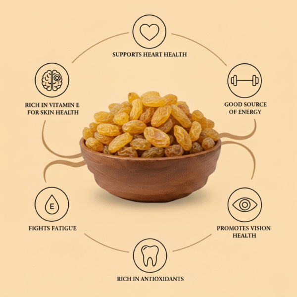 Golden Raisins Description